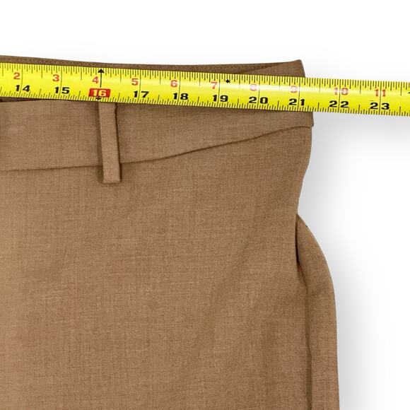 NWT Talbots Curvy Tan Straight Leg Dress Pants Trousers Plus Size 20 Stretch - Picture 5 of 10